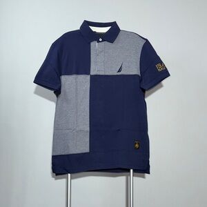 Nautica Men's Navy Blue Polo Shirt Size M